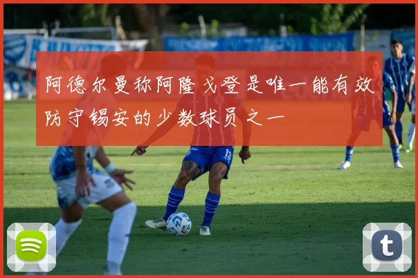 阿德尔曼称阿隆戈登是唯一能有效防守锡安的少数球员之一